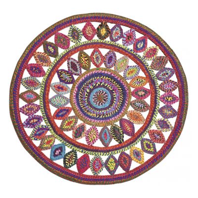 Tapis Bowey Multicolore diamètre 90